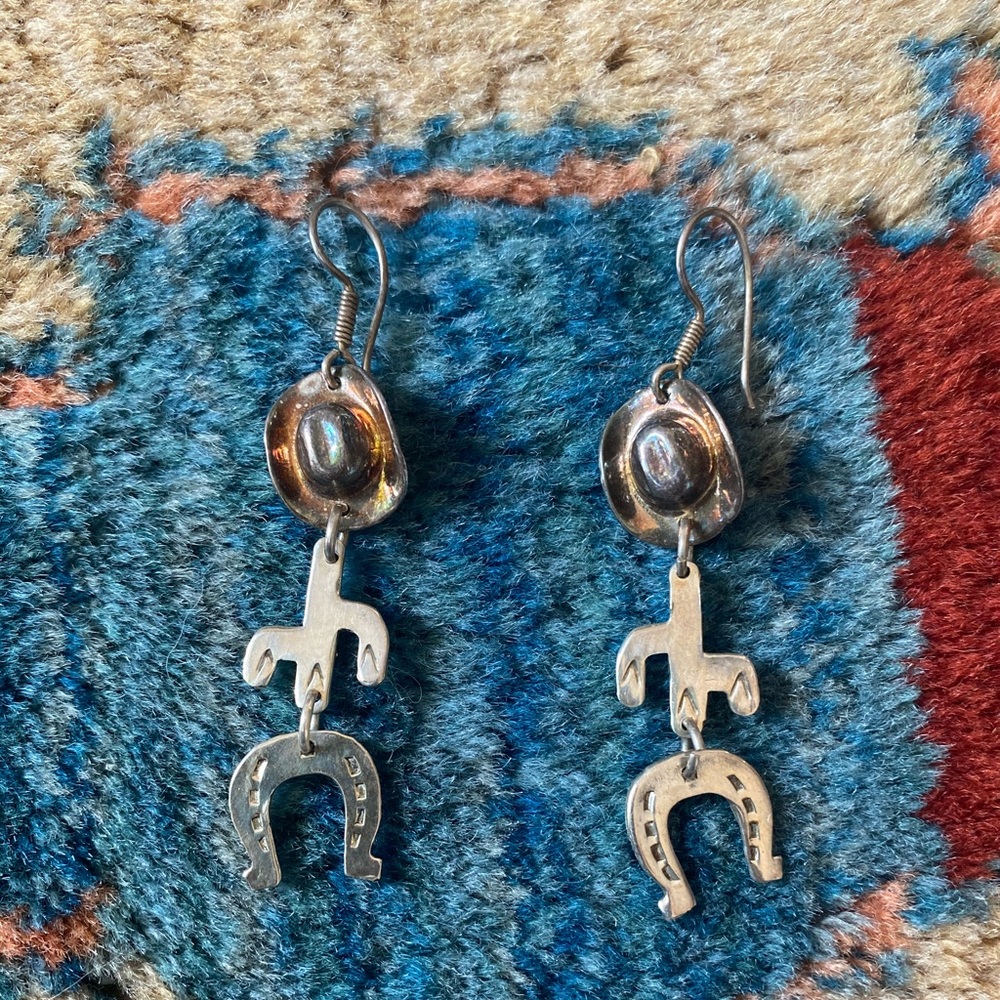 cactus earrings